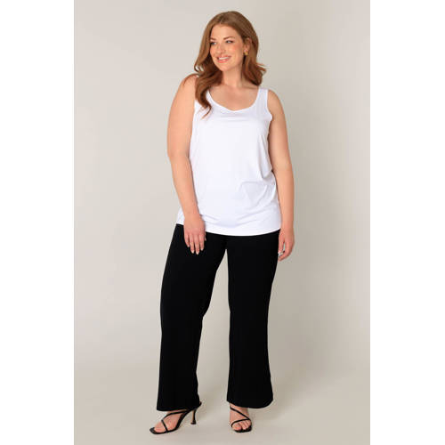 Base Level Curvy singlet Yanne wit afbeelding