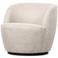 WOOOD Serra Draaifauteuil - Melange Stof - Bordeauxrood - 68x70x77