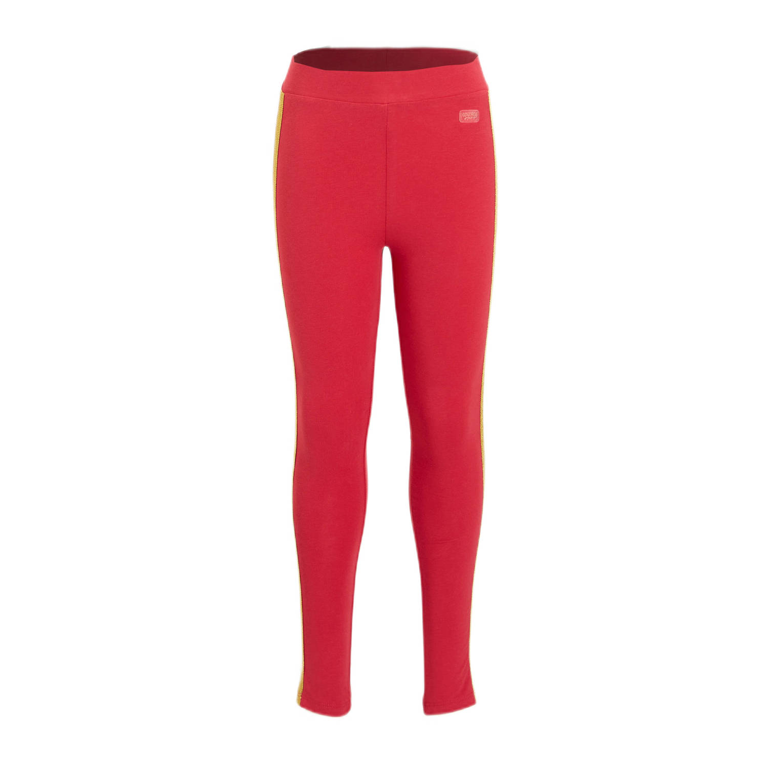 Orange Stars legging Nikita donkerroze Meisjes Katoen Effen 104