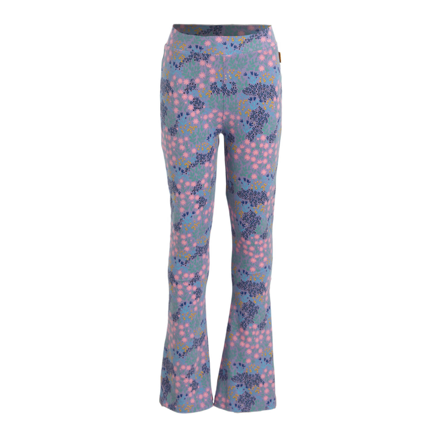 Orange Stars flared broek Noelle met all over print multi Meisjes Katoen 116