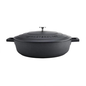 gietaluminium braadpan (Ø32 cm) (5L) (lichtgewicht) - zwart