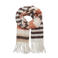 ONLY sjaal ONLVILMA wit/bruin/beige