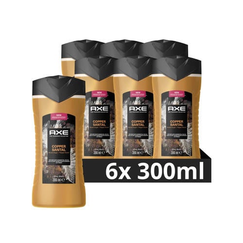 Wehkamp Axe Fine Fragrance Collection Copper Santal douchegel - 6 x 300 ml aanbieding