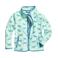 Playshoes fleece vest met all over paarden print turquoise