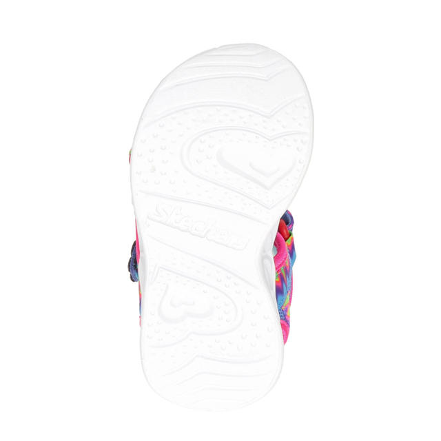 Stout infrastructuur voedsel Skechers S-Lights Miss Vibrant sandalen met lichtgevende zool roze multi |  wehkamp