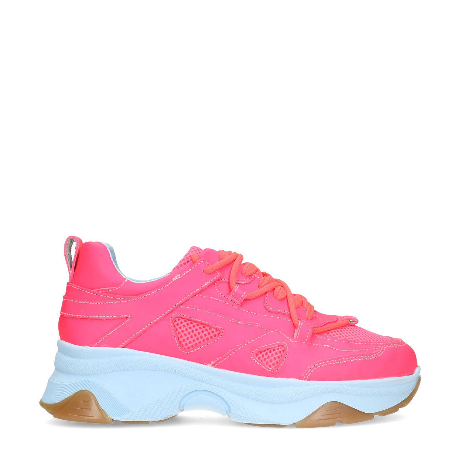 Neon roze online sneakers