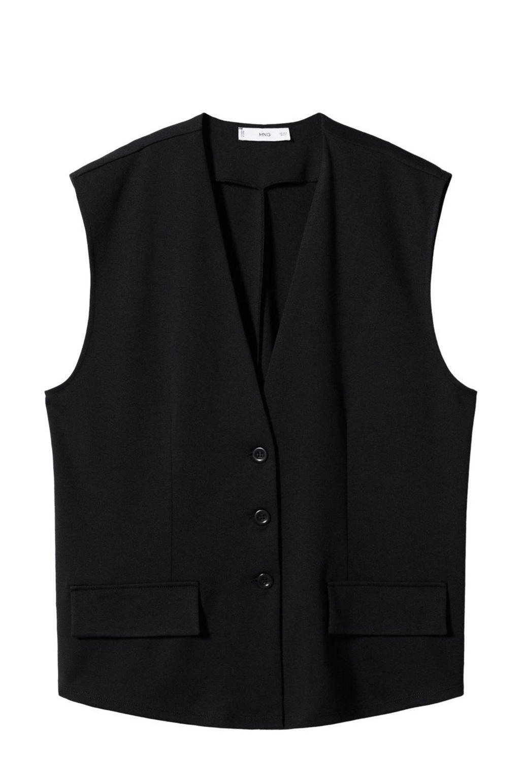 Mango gilet zwart kopen? in huis wehkamp