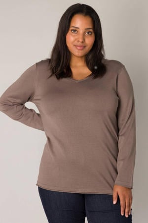 Base Level Curvy t-shirts & tops voor dames online kopen? | Wehkamp