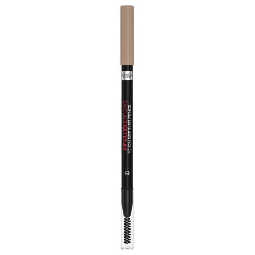 Wehkamp L'Oréal Paris Infaillible 12H Definer Pencil wenkbrauwpotlood - 7.0 Blonde aanbieding