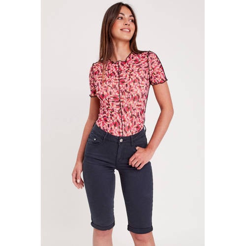 Cache Cache slim fit denim short marine afbeelding