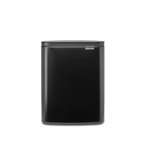 Brabantia Bo Prullenbak - 12 l - Matt Black - Matt Black