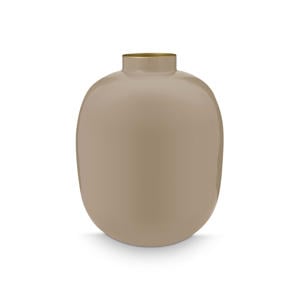 vaas metaal (khaki) (32 cm)