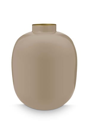 vaas metaal (khaki) (32 cm)