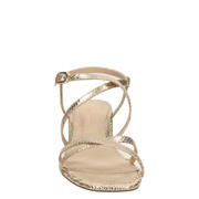 thumbnail: Tamaris   sandalettes met slangenprint goud