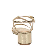 thumbnail: Tamaris   sandalettes met slangenprint goud