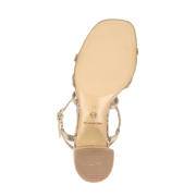 thumbnail: Tamaris sandalettes met slangenprint goud