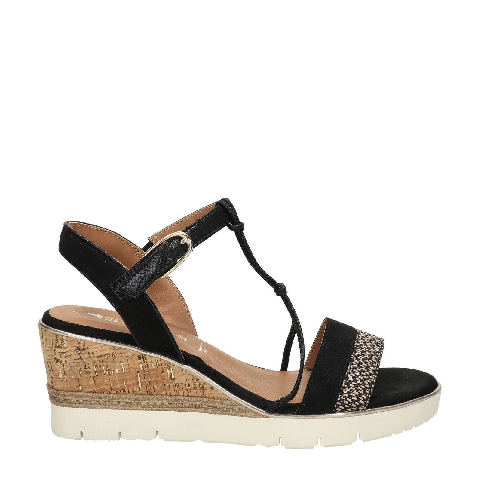 Tamaris best sale sandalen zwart