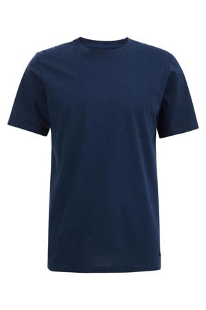 regular fit T-shirt heavy blue