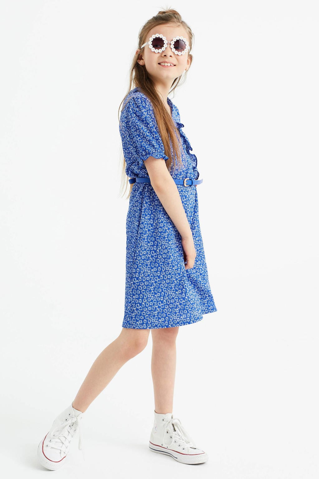 WE Fashion Jurk Met Panterprint Blauw Wehkamp we-fashion-jurk-met-panterprint-blauw-wehkamp