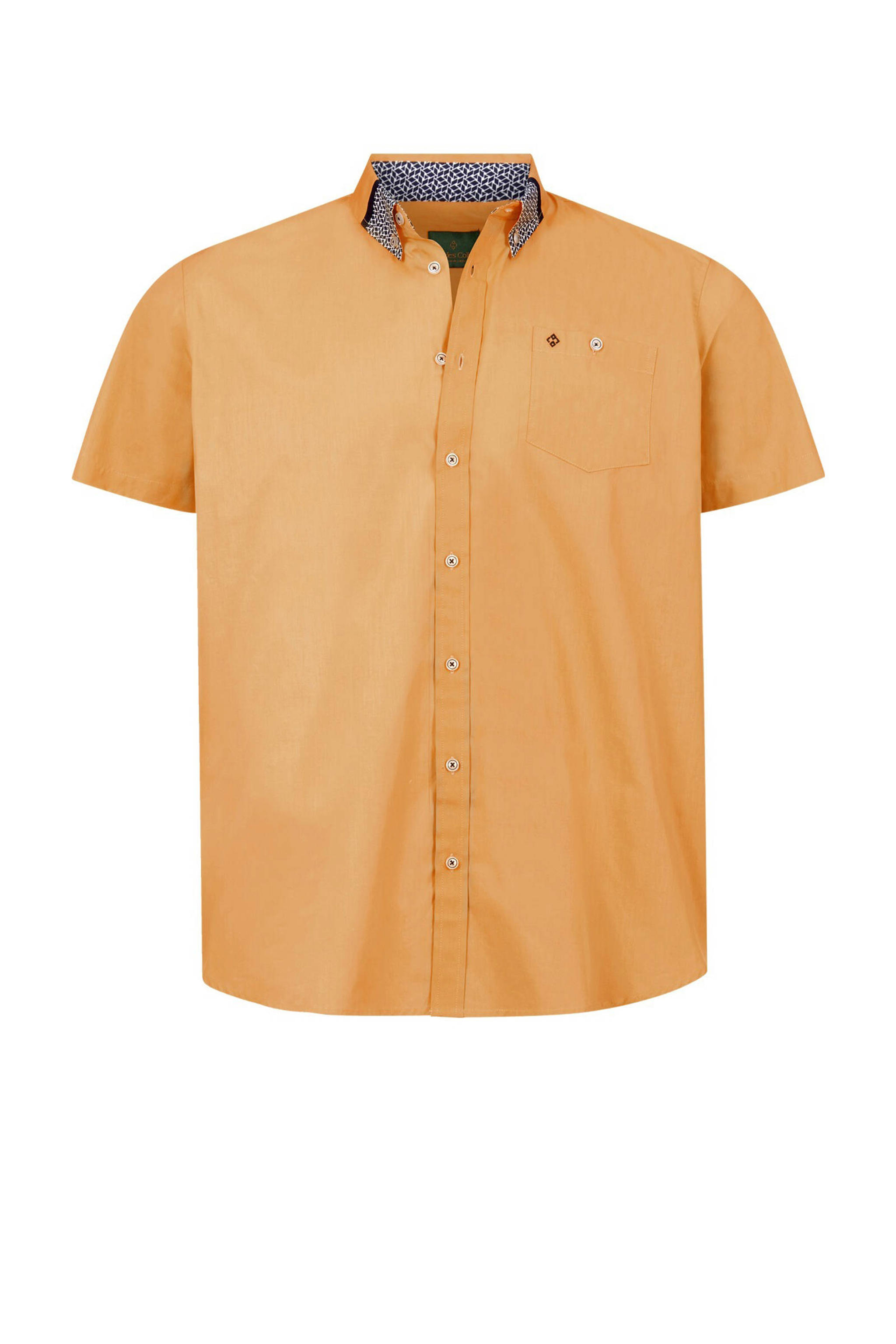 Charles Colby regular fit overhemd DUKE GRAYSON Plus Size met logo