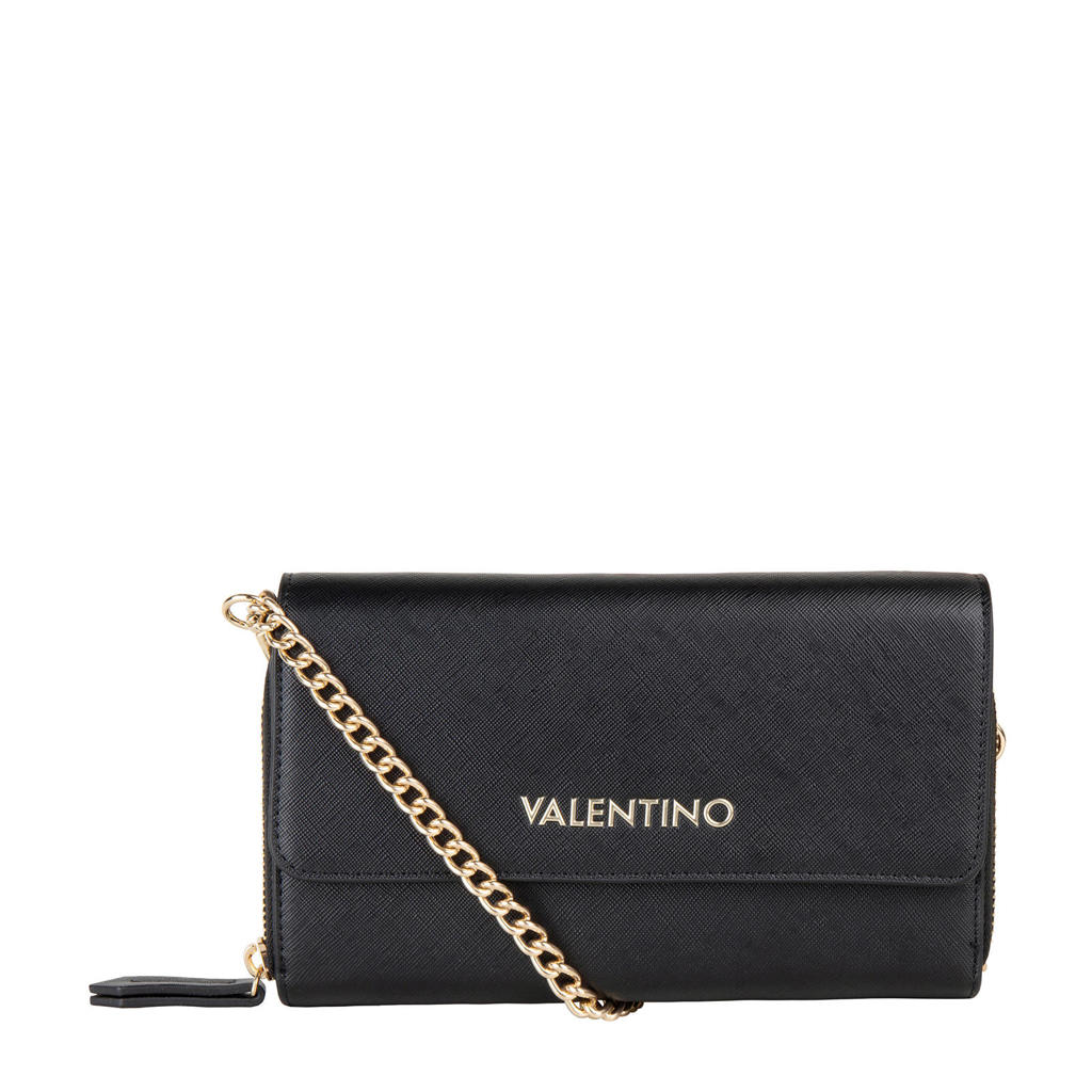 Valentino Bags portemonnee Zero met ketting zwart