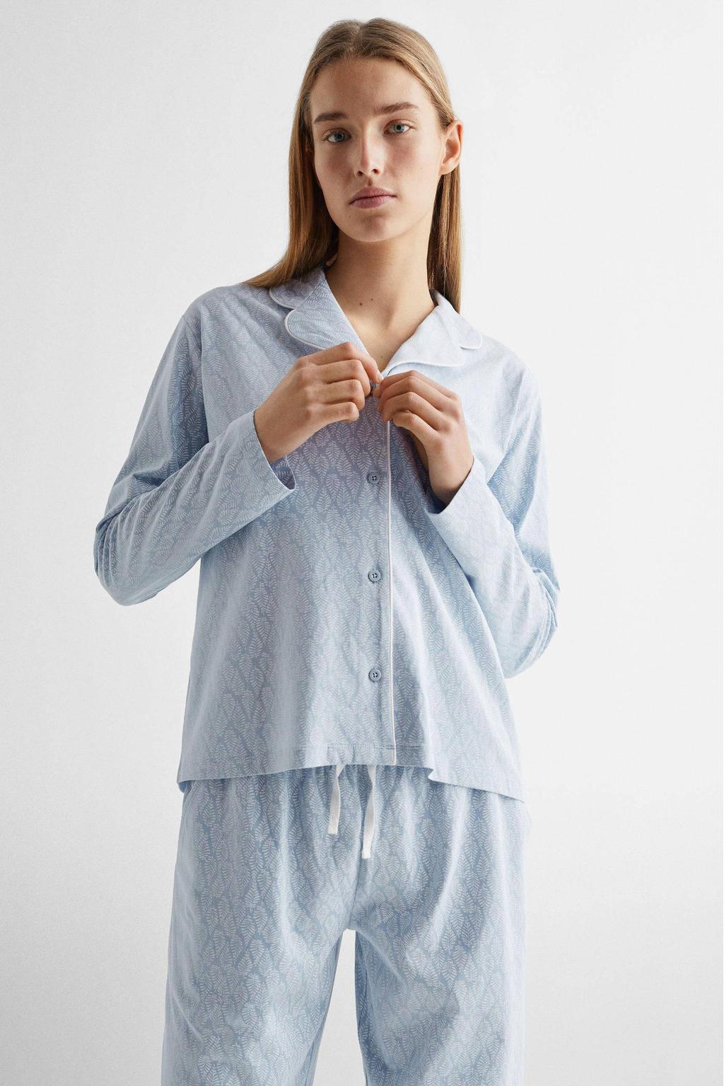 Mango Kids pyjama lichtblauw kopen? | Morgen in huis | wehkamp