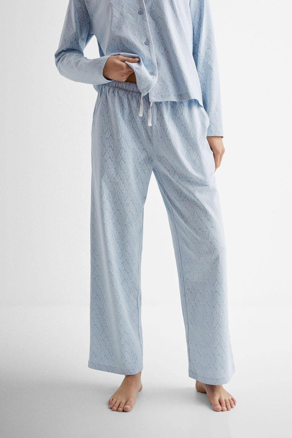 Mango Kids pyjama lichtblauw kopen? | Morgen in huis | wehkamp