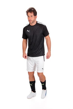 Senior sportshort wit/zwart
