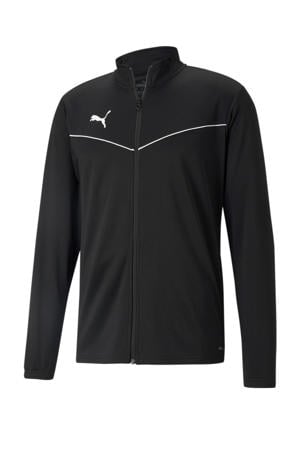 Senior sportjackzwart/wit