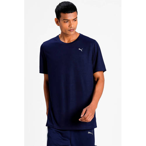 Puma sport T-shirt donkerblauw afbeelding