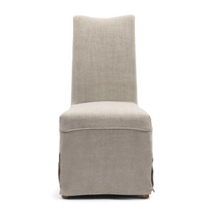 eetkamerstoel Monti DC w Loose Cover Lin FabFlax