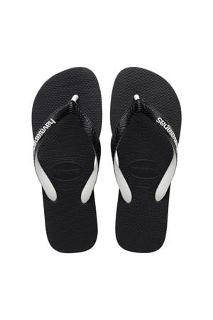 teenslippers zwart