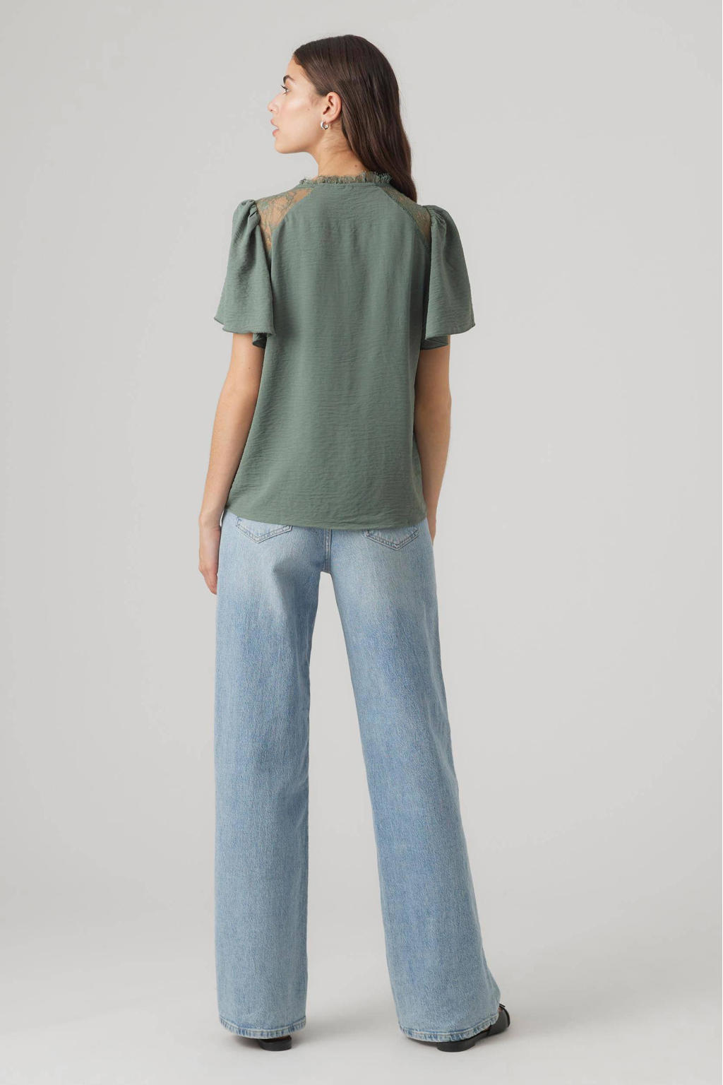 VERO MODA Vmalva LS Smock Top Pour Femme WVN GA Noos