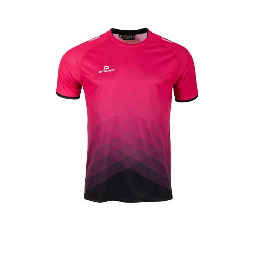 Stanno junior voetbalshirt roze/zwart afbeelding