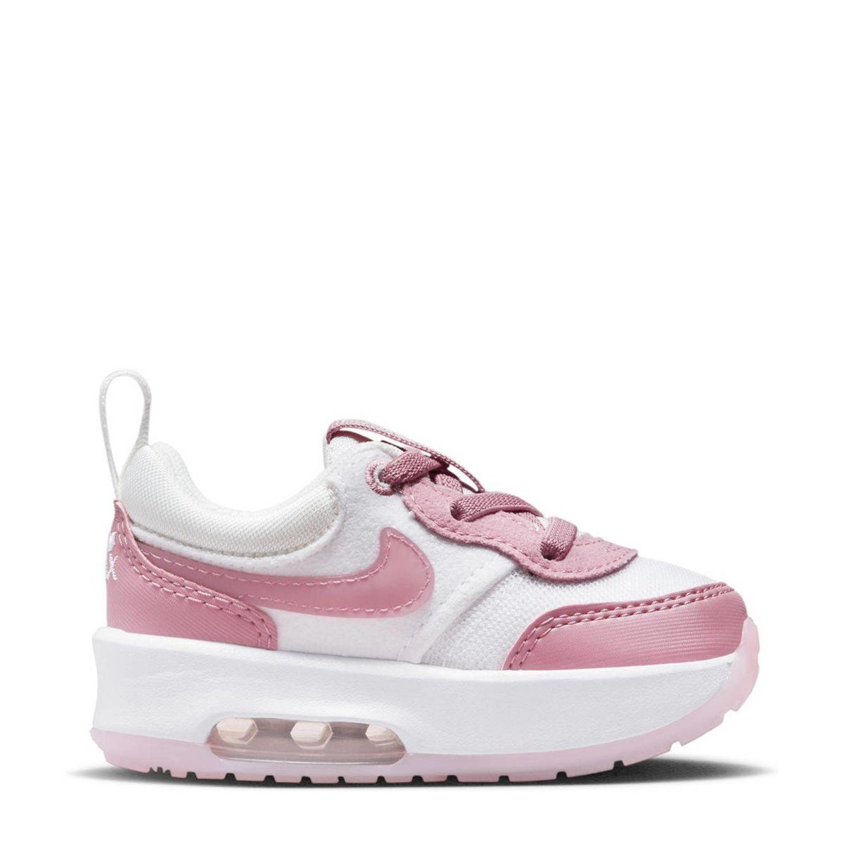 Air Max sneakers wit/roze | wehkamp