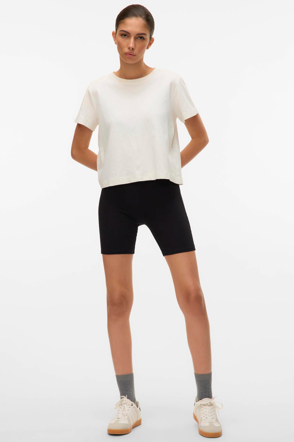 VERO MODA biker short VMMAXI - set van 2 zwart