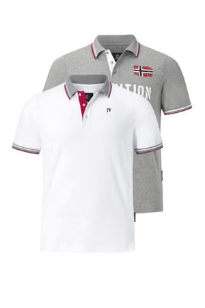 loose polo JOHAN Plus Size - (set van 2)
