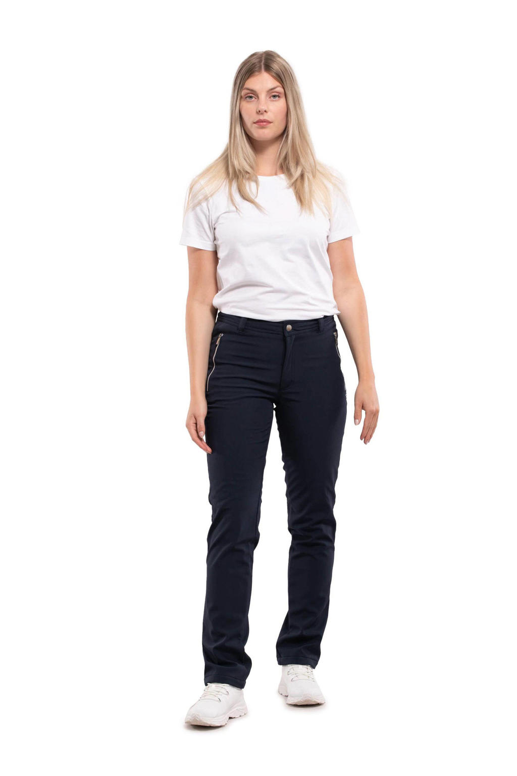 Luhta softshell broek Erottaja donkerblauw