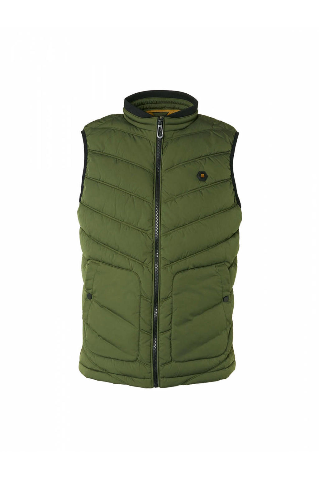 Hoch sleeveless green bodywarmer (251 / M / DARK OLIVE) main image 0