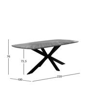 thumbnail: NOUS Living eetkamertafel Robb