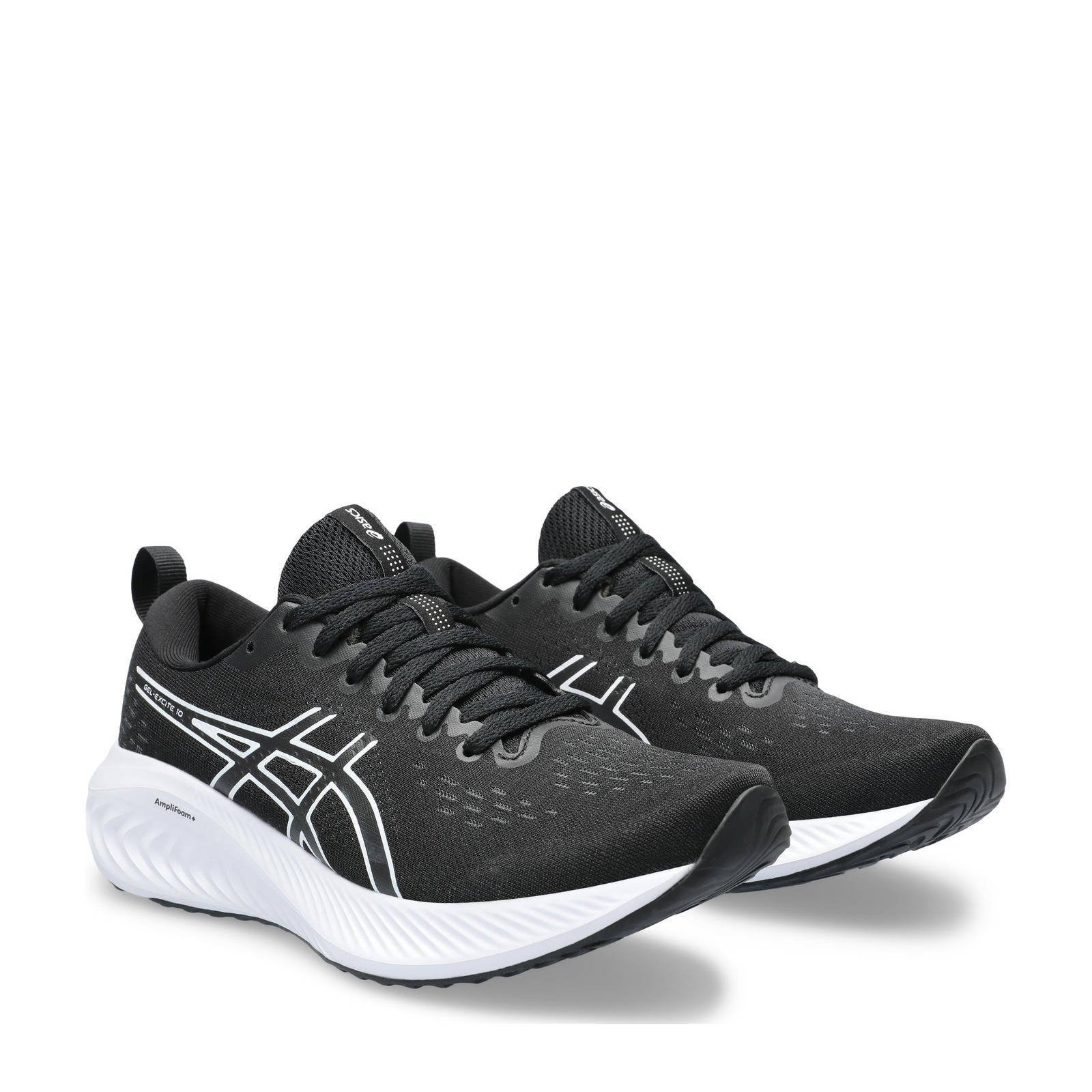 Asics discount zwart wit