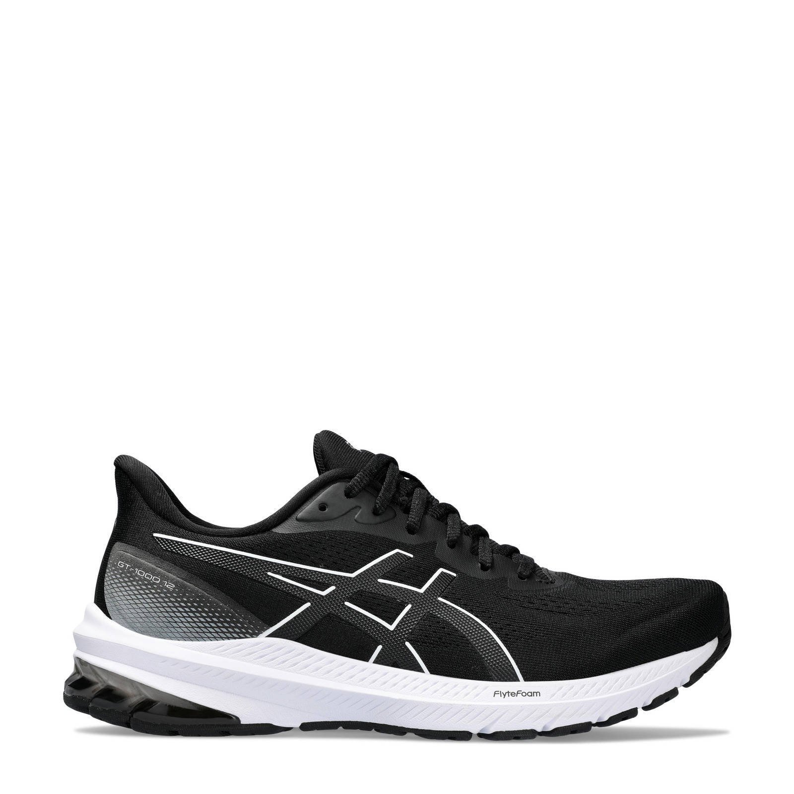 Asics sneakers 2024 dames zwart wit