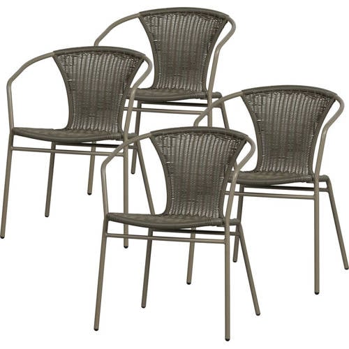 Wehkamp WOOOD Tuinstoel Weston Jungle (Set van 4) aanbieding