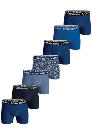   boxershort - set van 7 blauw
