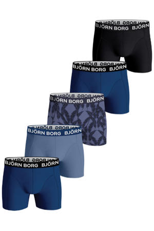   boxershort - set van 5 blauw