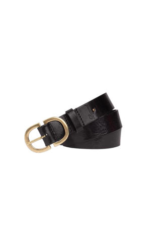 leren riem zwart