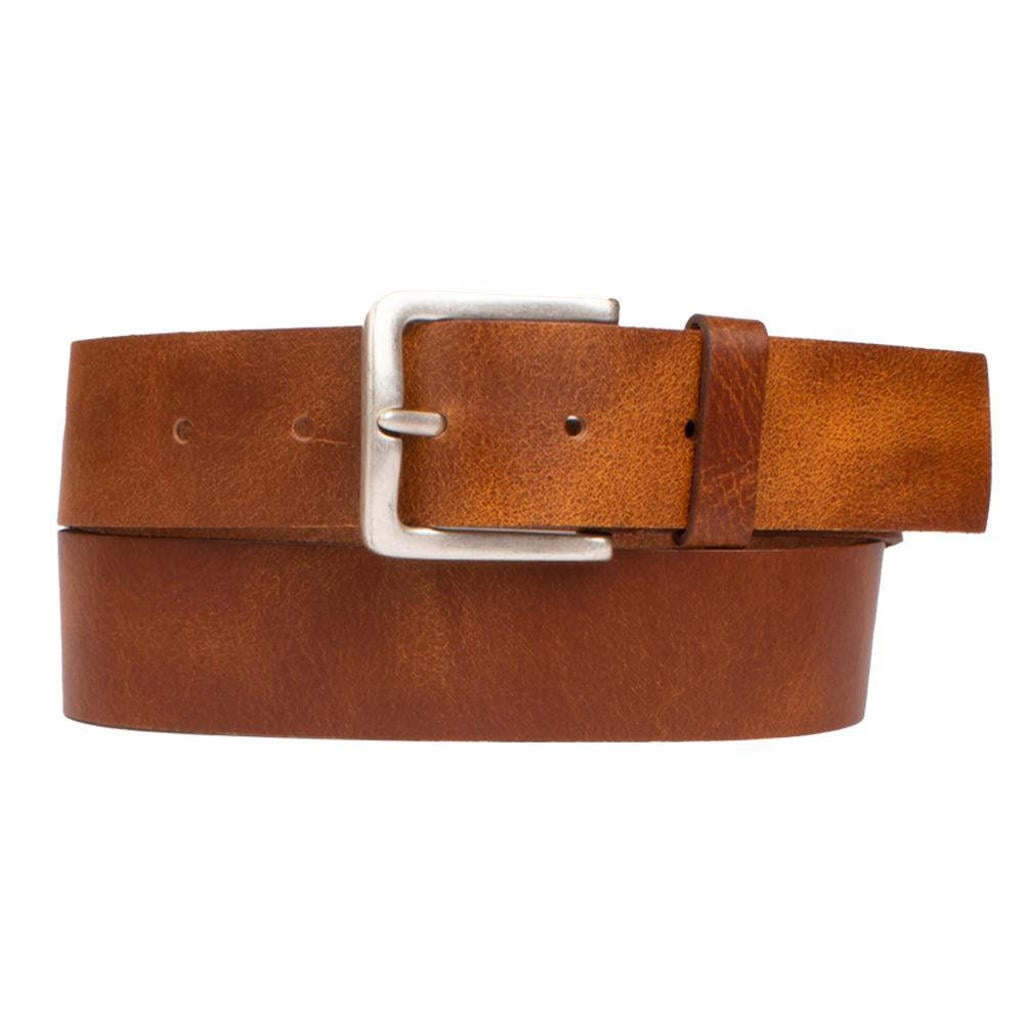Petrol Industries leren riem cognac