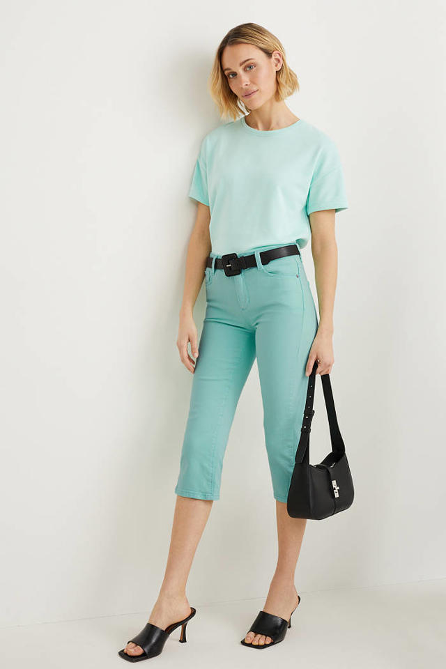 C&A skinny capri jeans blauw kopen? | Morgen in
