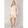 Base Level loose fit short Yarda met linnen beige