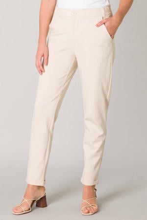 tapered fit pantalon Yoel beige